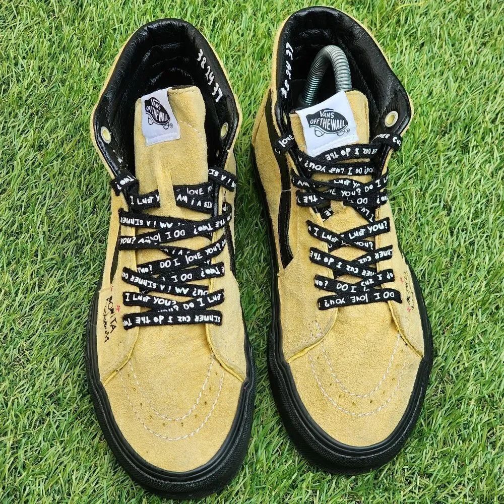VANS MELLOW YELLOW - Womens Shoes - SIZE 7.5 - Picture 2 of 9